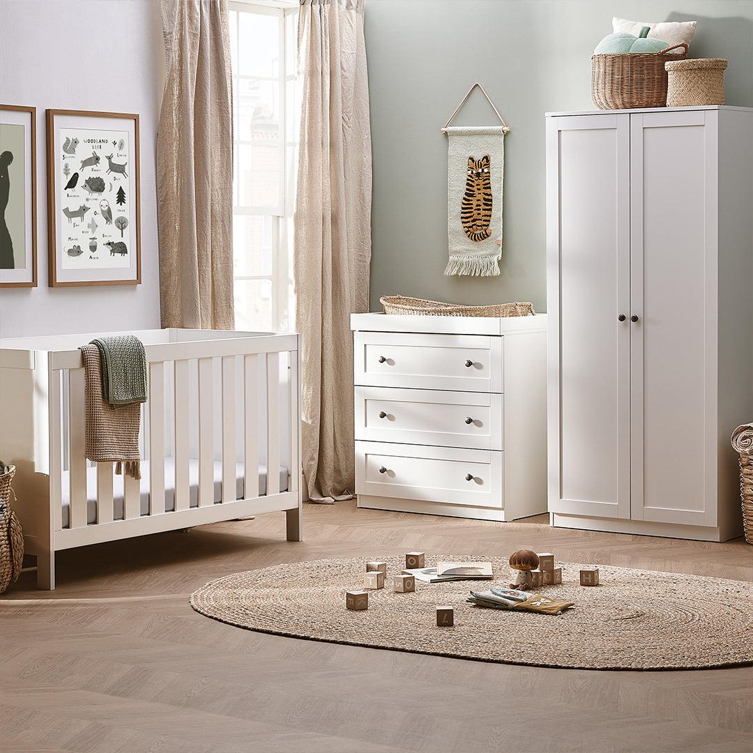Silver Cross Bromley 3 Piece Room Set - White - Image 2