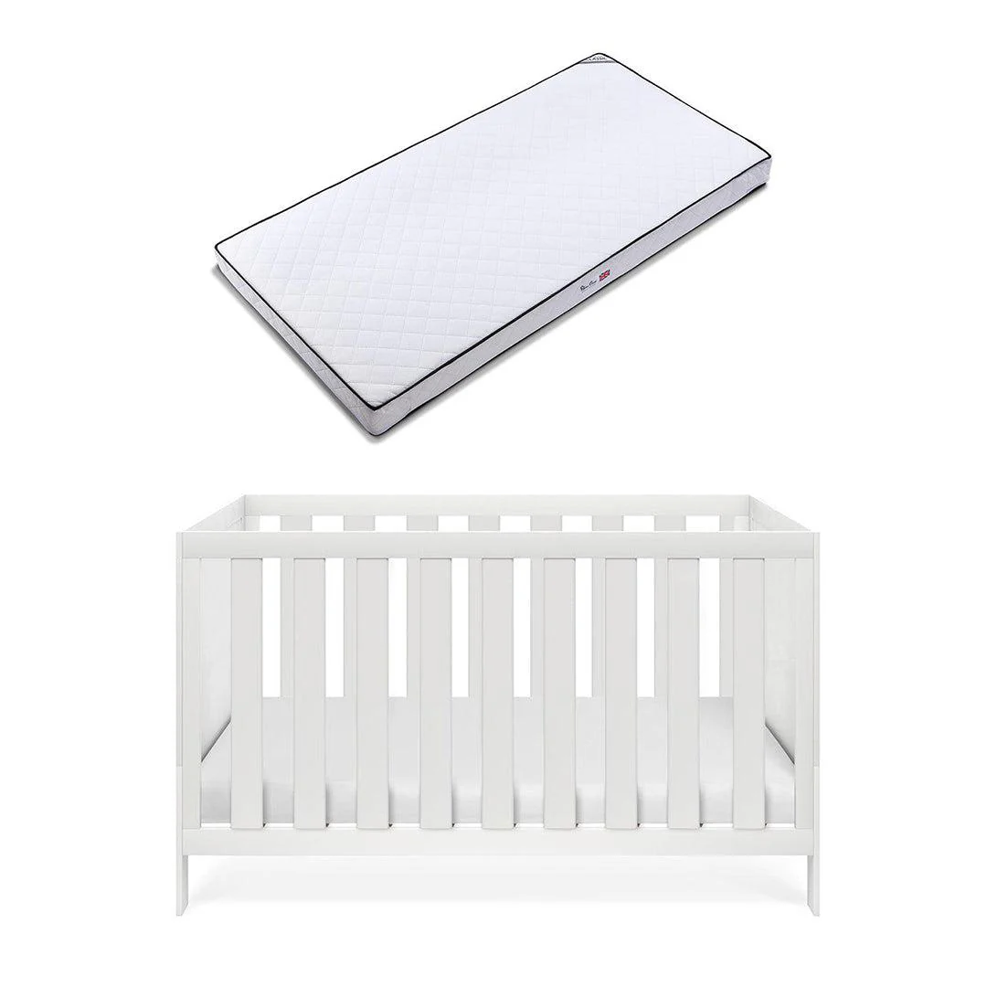 Silver Cross Bromley Cot Bed - White - Image 12
