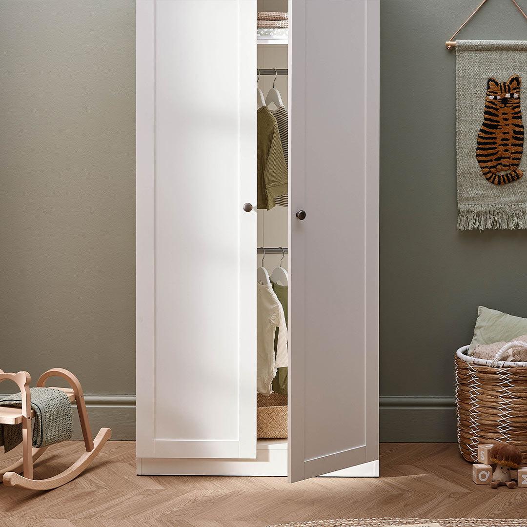 Silver Cross Bromley Wardrobe - White - Image 3