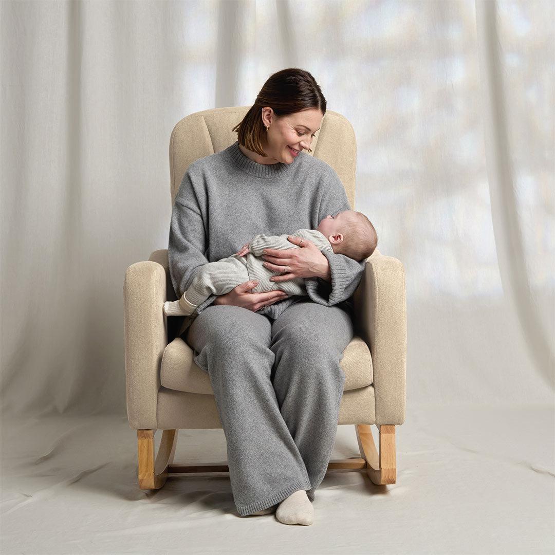 Silver Cross Carmel Nursing Chair - Almond - Image 6