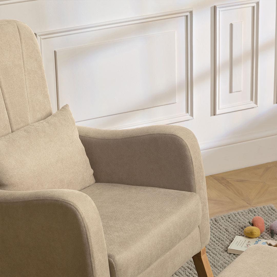 Silver Cross Carmel Nursing Chair - Almond - Image 8