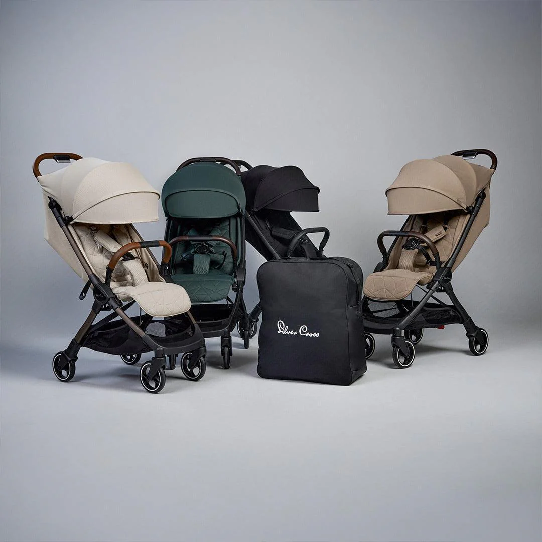 Silver Cross Clic 2 Compact Stroller - Conifer - Image 5