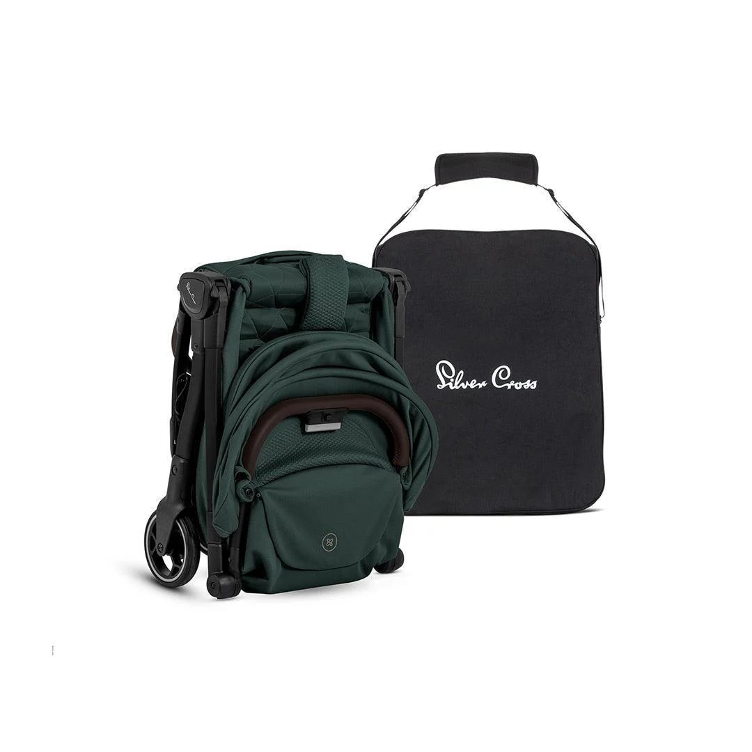 Silver Cross Clic 2 Compact Stroller - Conifer - Image 9