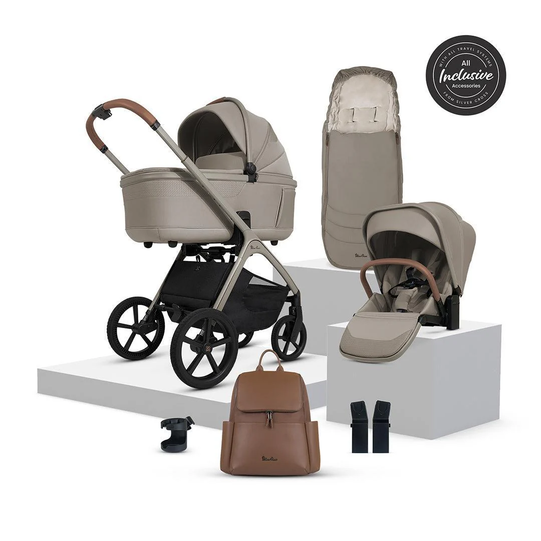 Silver Cross Cove Pushchair Accessory Bundle - Champagne - Image 12