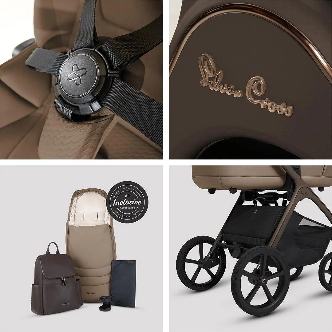 Silver Cross Cove Pushchair Accessory Bundle - Maple - Image 6