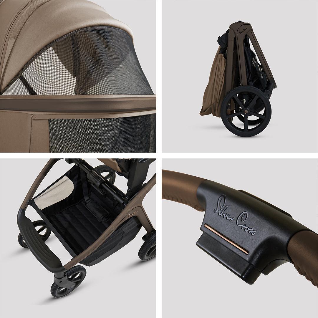 Silver Cross Cove Pushchair Accessory Bundle - Maple - Image 7