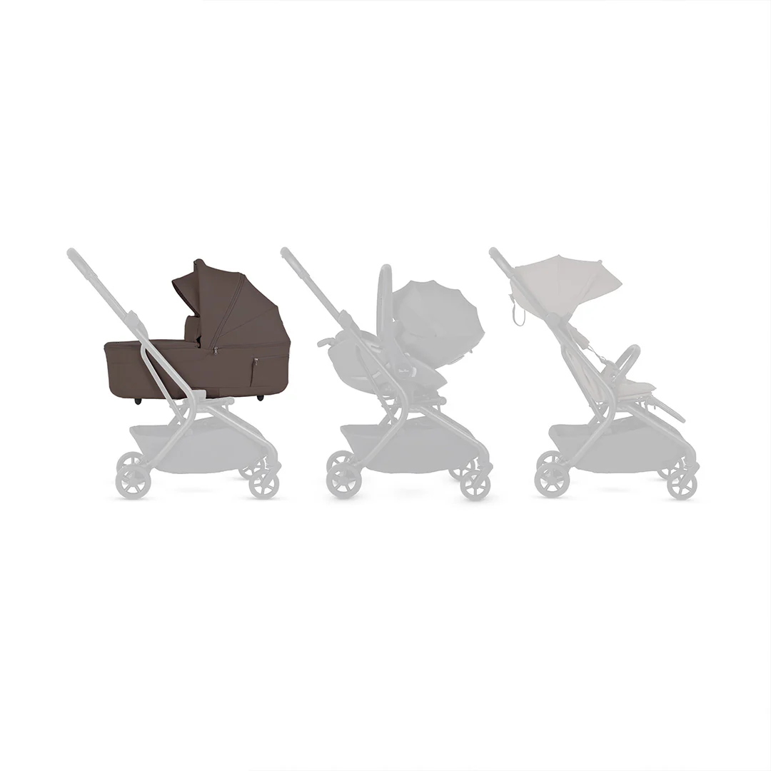 Silver Cross Nia Carrycot - Chocolate - Image 10