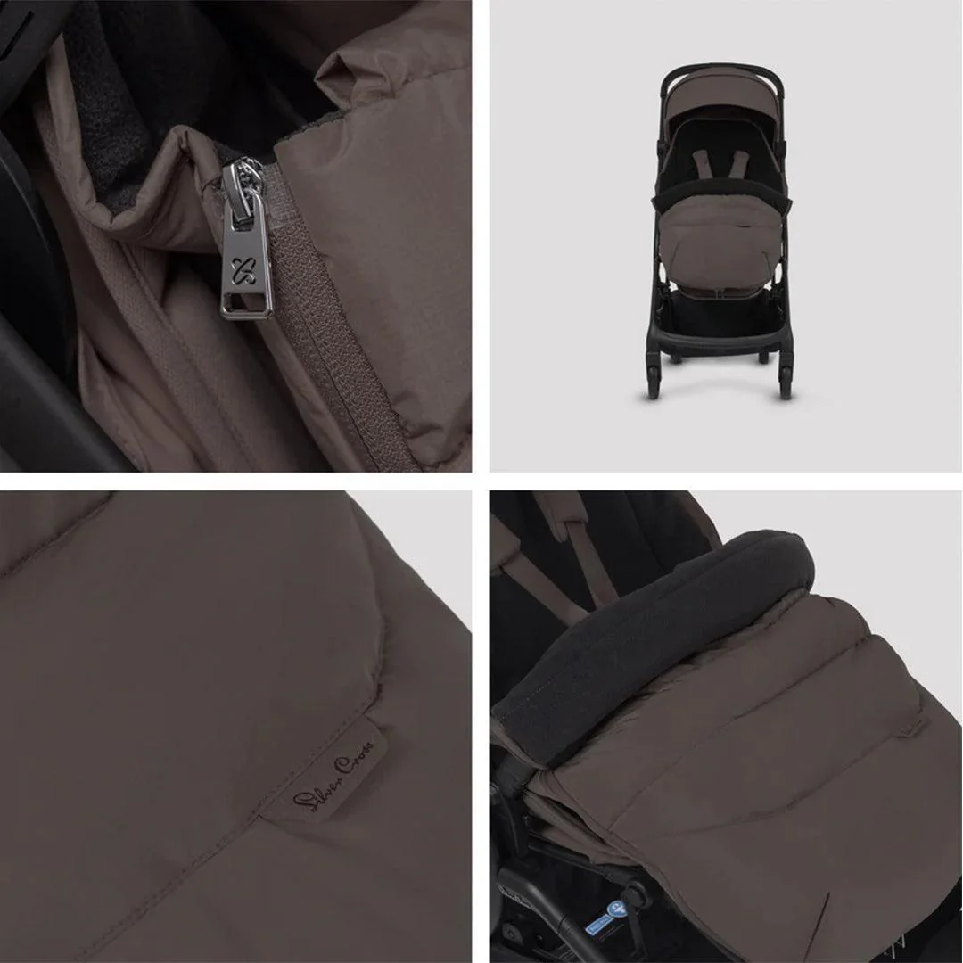 Silver Cross Nia Footmuff - Chocolate - Image 2