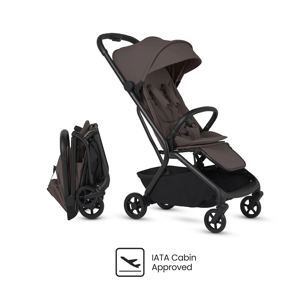 Silver Cross Nia Stroller - Chocolate - Image 16