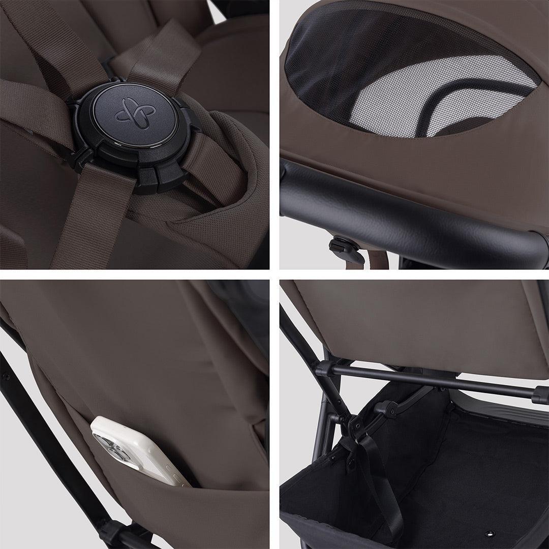 Silver Cross Nia Stroller - Chocolate - Image 20