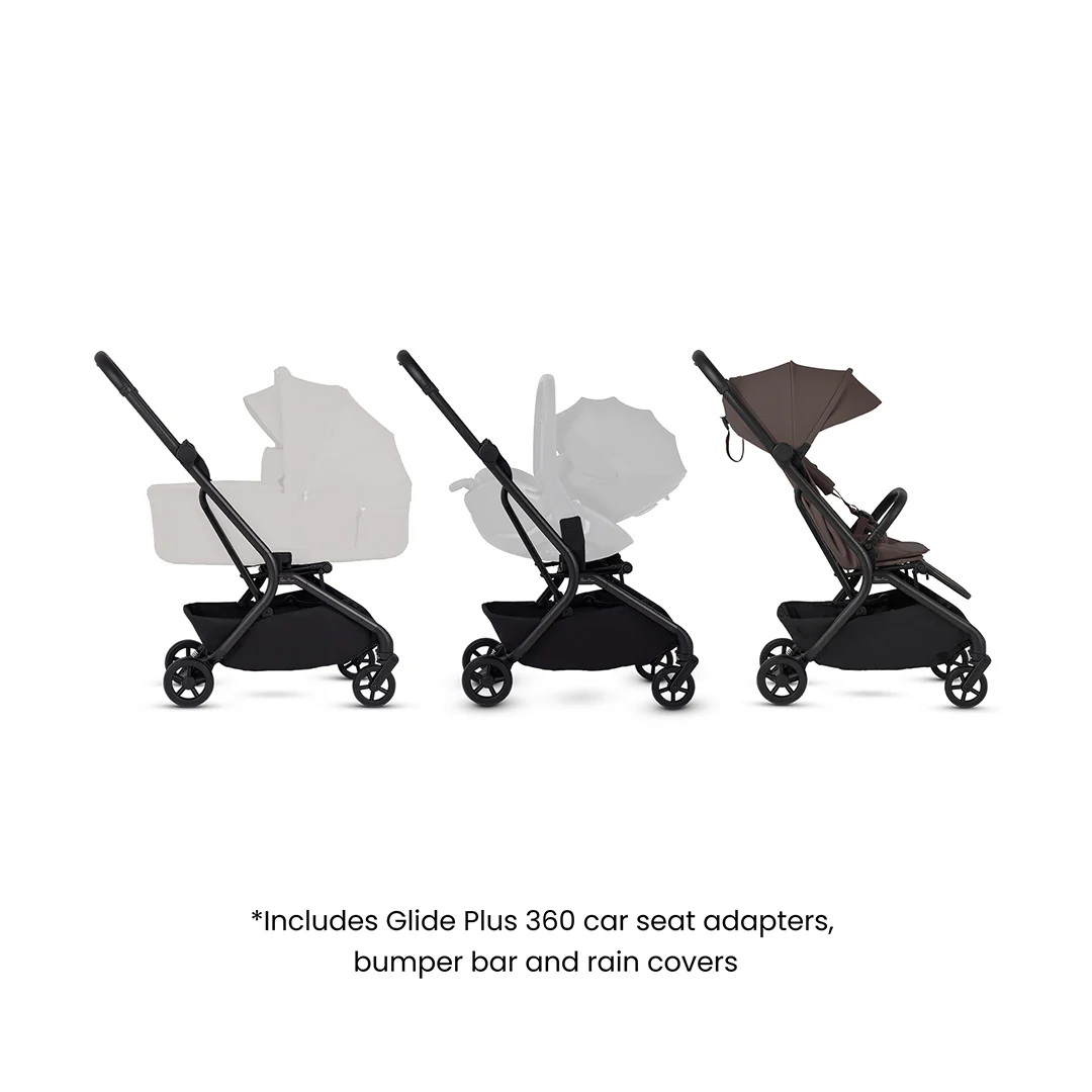 Silver Cross Nia Stroller - Chocolate - Image 21