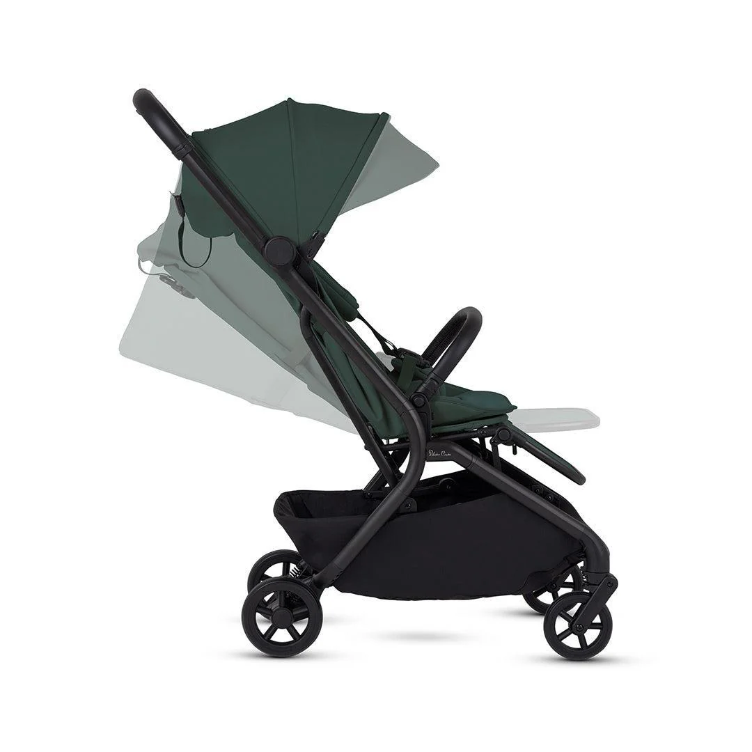 Silver Cross Nia Stroller & Carrycot - Conifer - Image 18