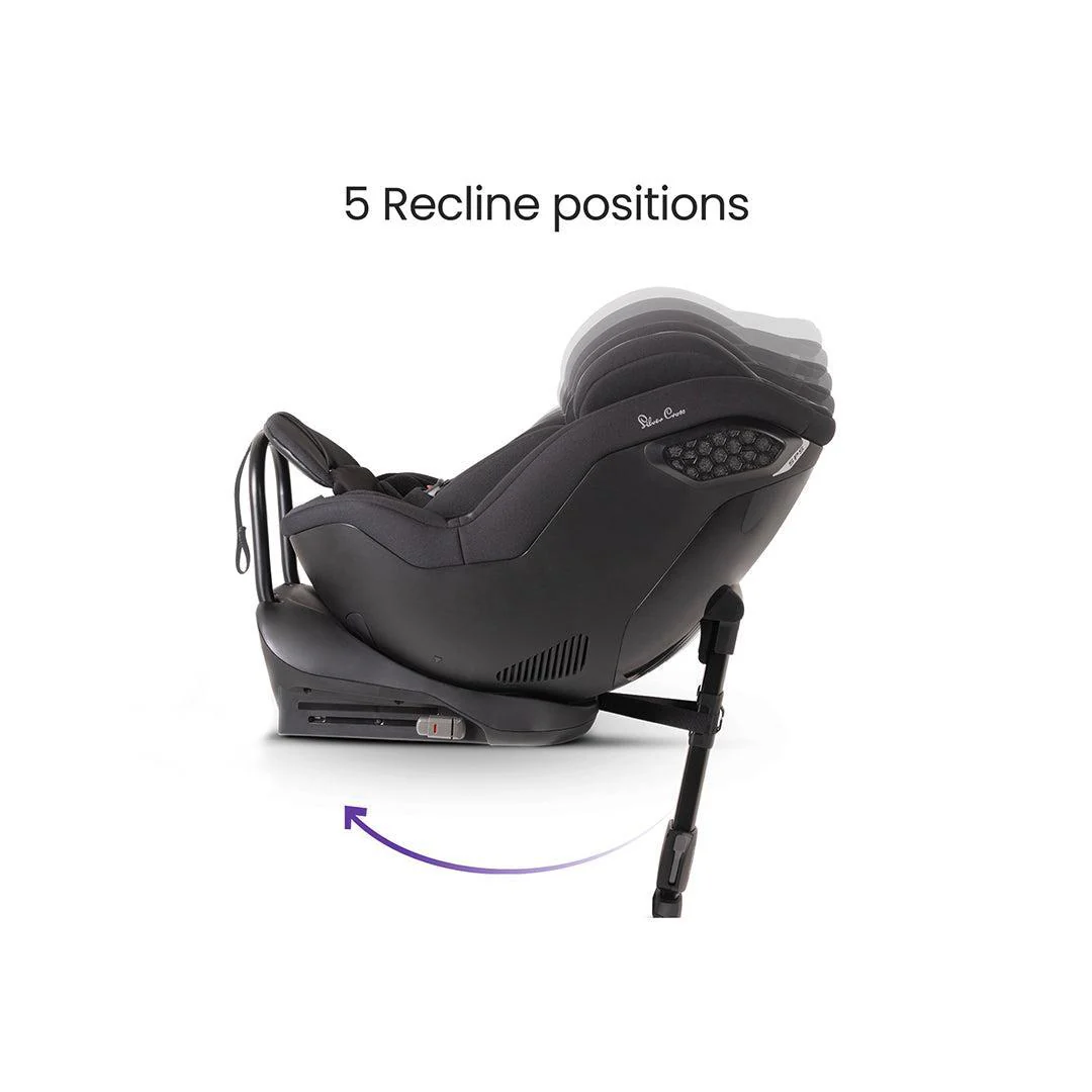 Silver Cross Perform Extended Rear Facing Car Seat - Iconic Black - Image 10