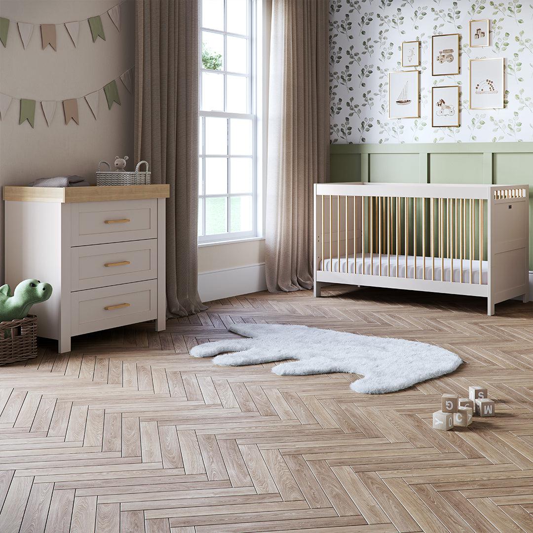 Silver Cross Seville 2 Piece Room Set - Cashmere Oak - Image 2