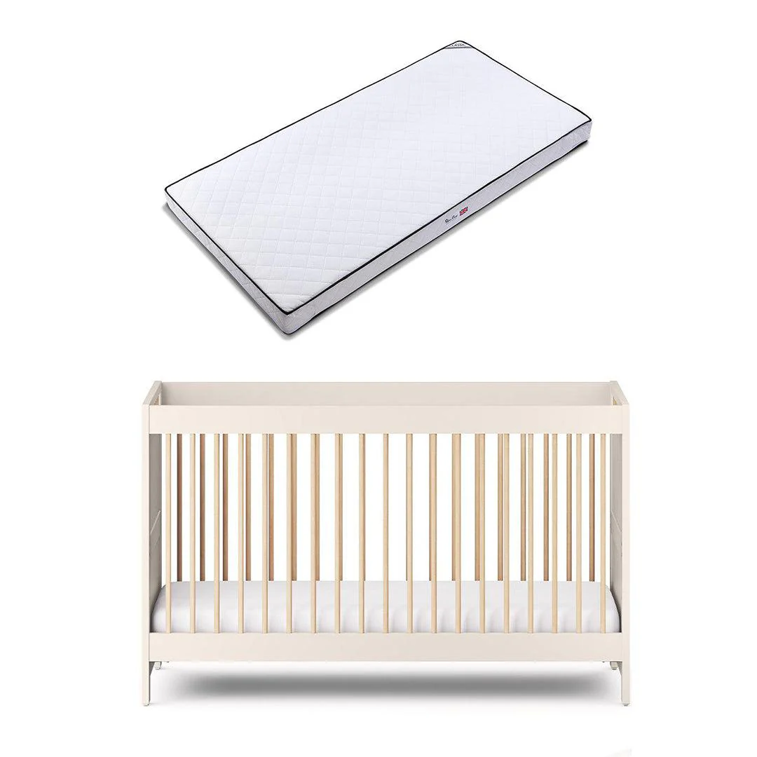 Silver Cross Seville Cot Bed - Cashmere Oak - Image 9