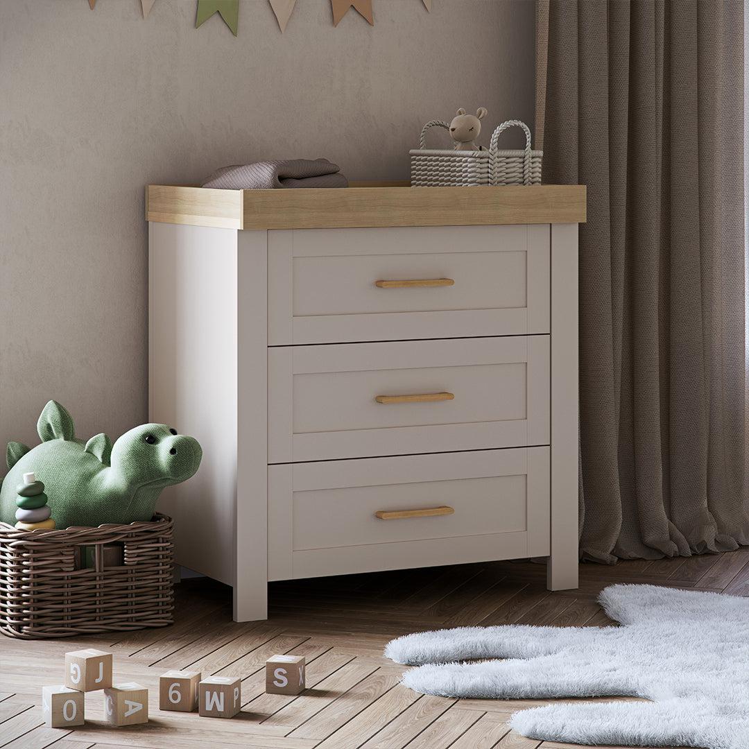 Silver Cross Seville 2 Piece Room Set - Cashmere Oak - Image 12