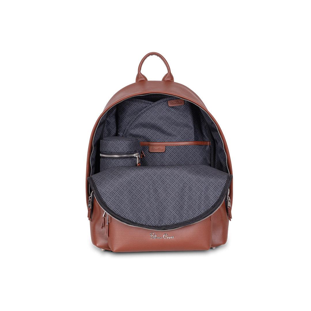 Silver Cross Vegan Leather Changing Rucksack - Tan - Image 5