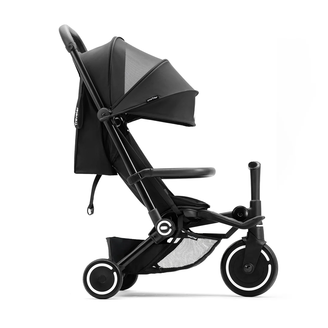 smarTrike Traveler Active Stroller - Black - Image 7