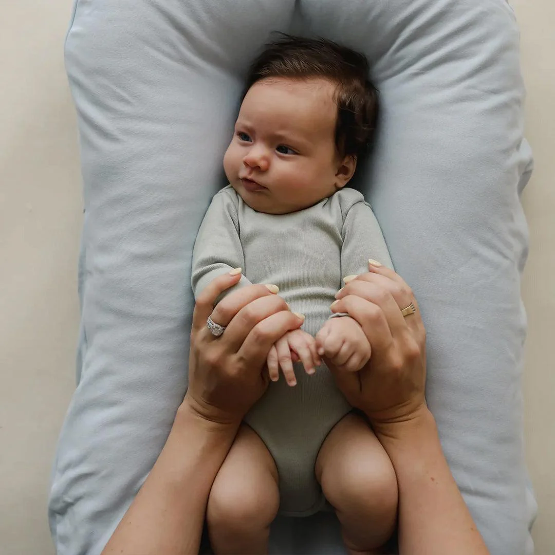 Snuggle Me Infant Lounger Cover - Bluebell - Image 3
