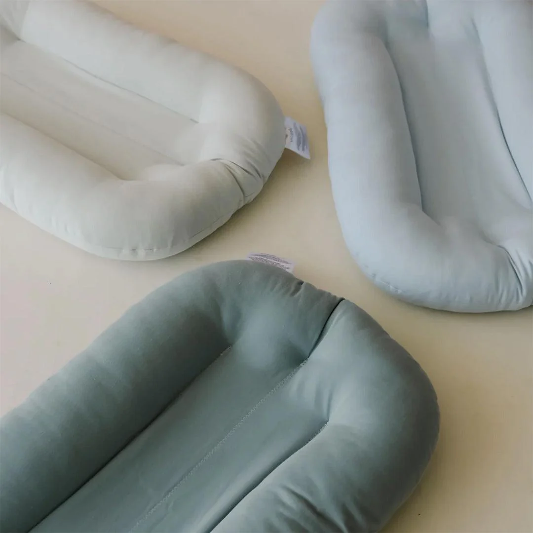 Snuggle Me Organic Infant Lounger - Bluebell - Image 6