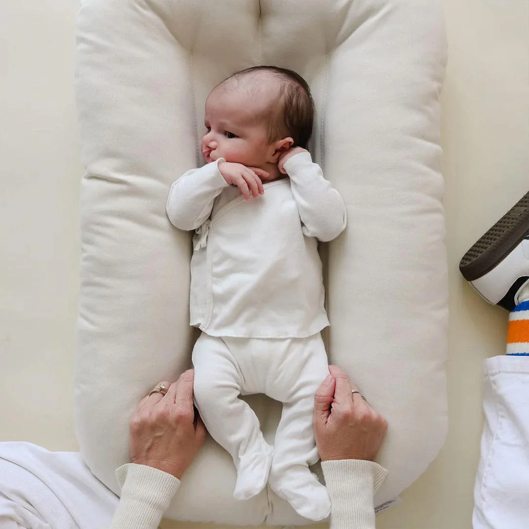 Snuggle Me Organic Infant Lounger - Natural - Image 4