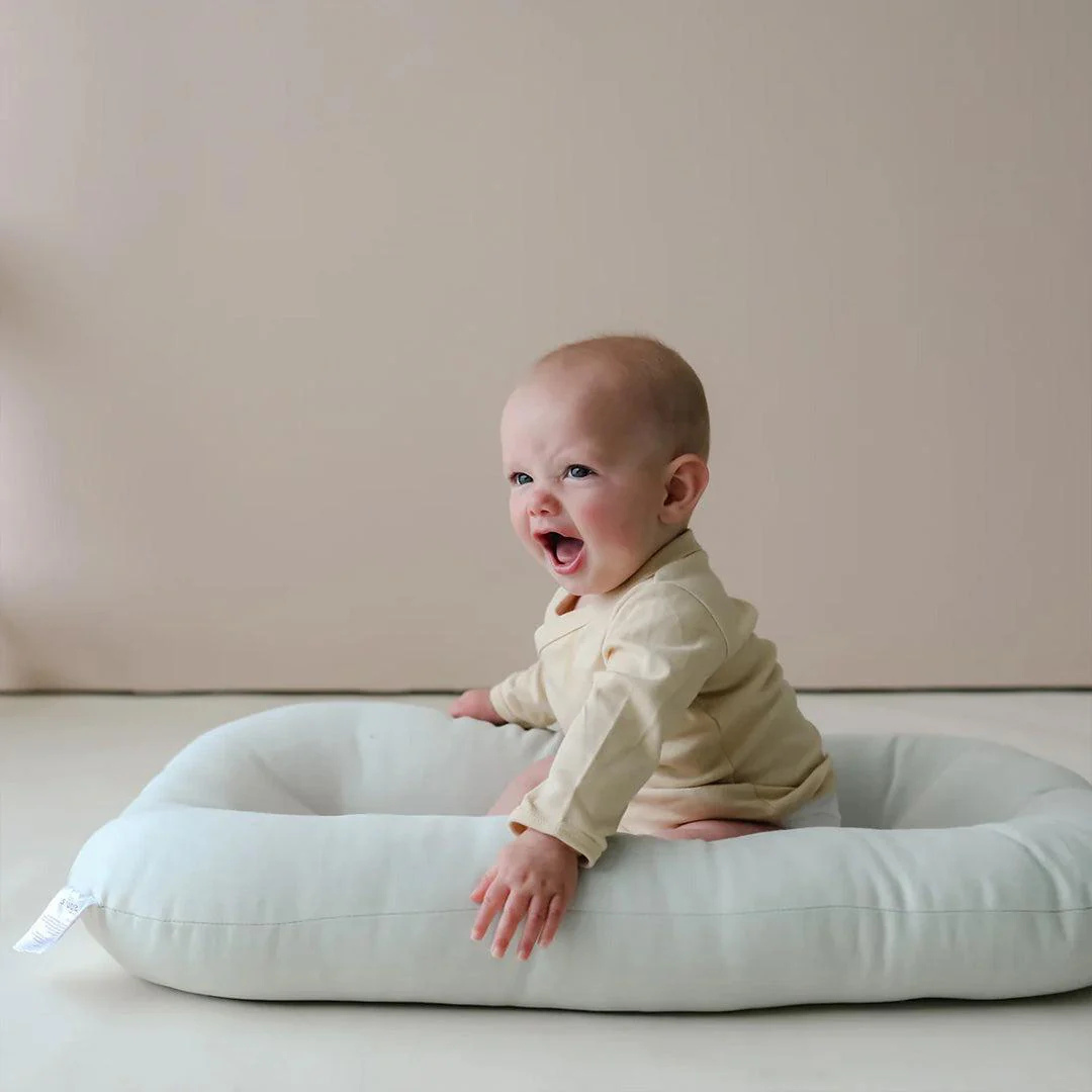 Snuggle Me Organic Infant Lounger - Sage - Image 4