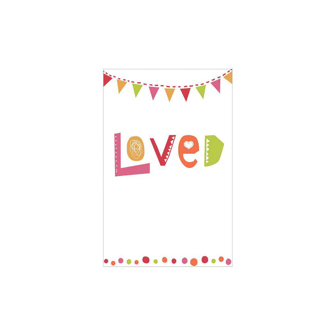 Snuz Loved Nursery Print - Bold