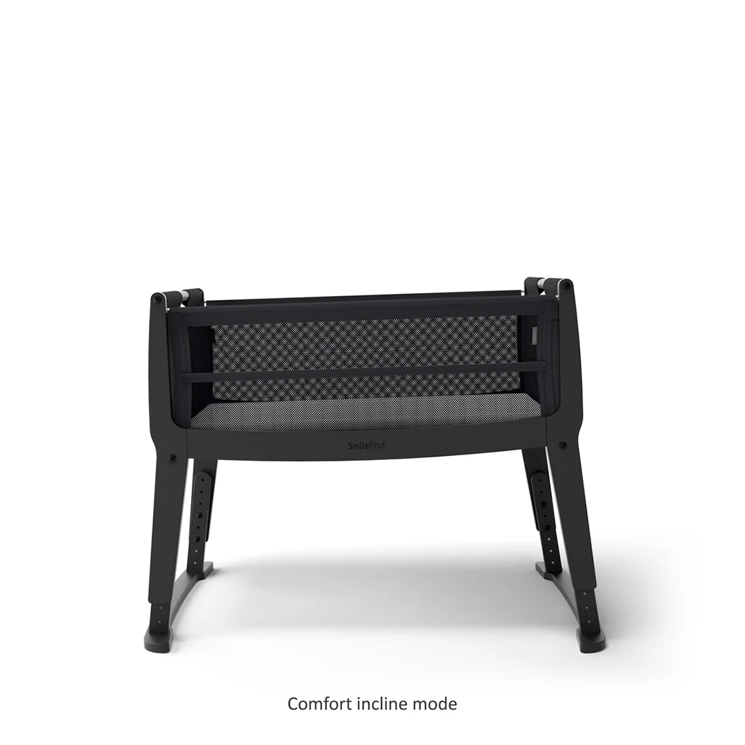 Snuz SnuzPod Studio Bedside Crib - Brooklyn Graphite - Image 10