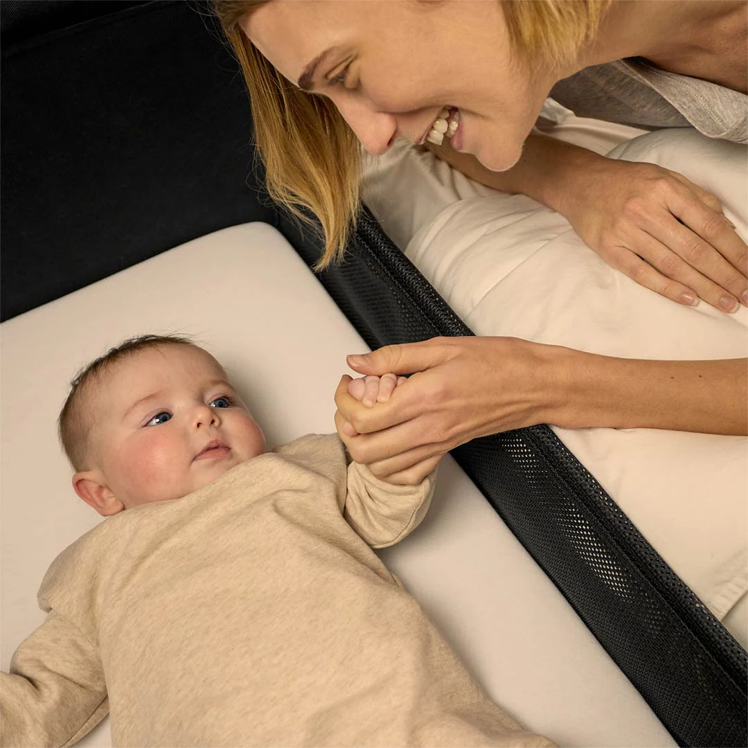 Snuz SnuzPod Studio Bedside Crib - Brooklyn Graphite - Image 5