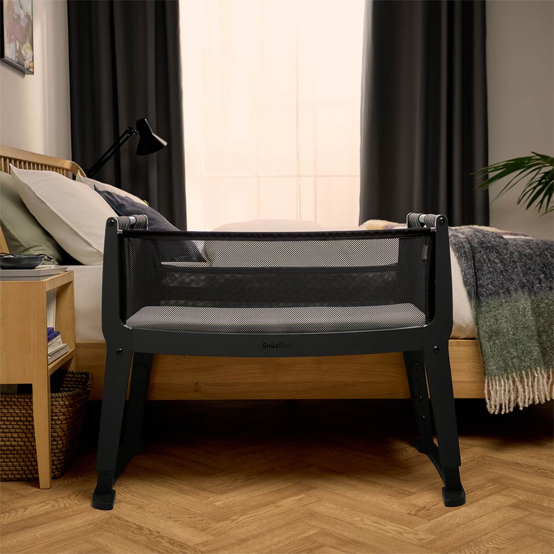 Snuz SnuzPod Studio Bedside Crib - Brooklyn Graphite - Image 8