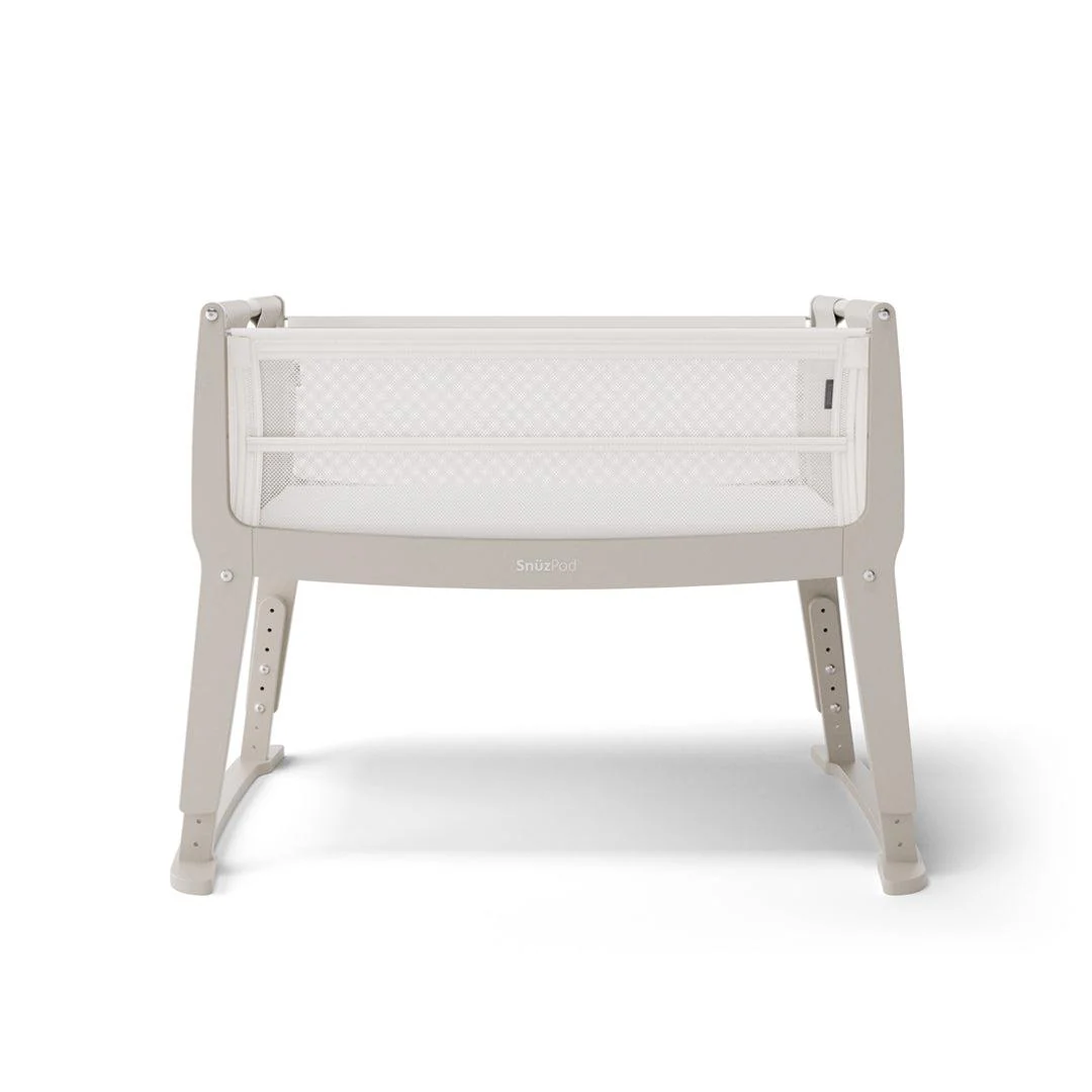 Snuz SnuzPod Studio Bedside Crib - Oslo Grey