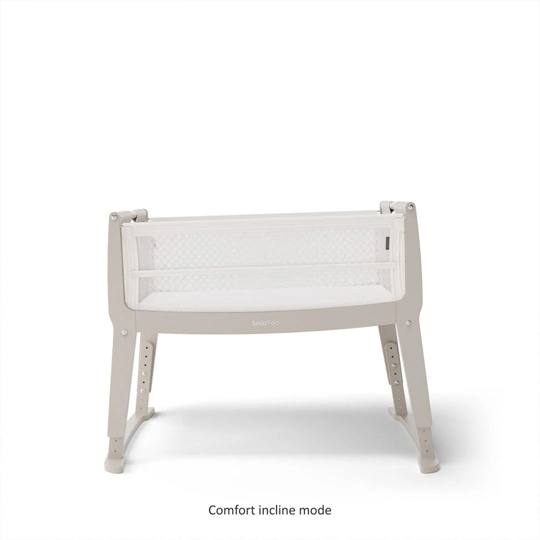 Snuz SnuzPod Studio Bedside Crib - Oslo Grey - Image 10