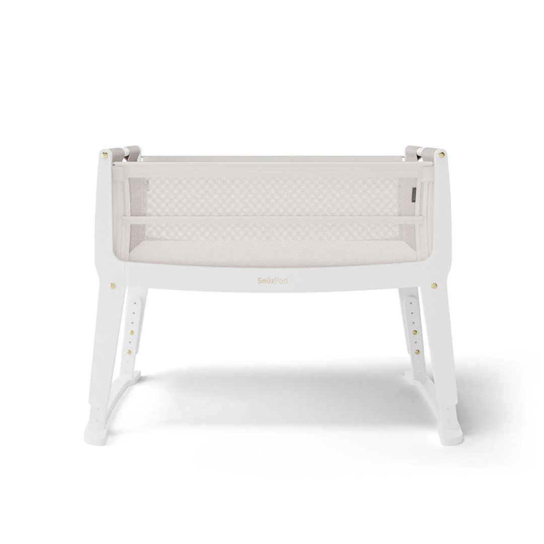 Snuz SnuzPod Studio Bedside Crib - Paris White
