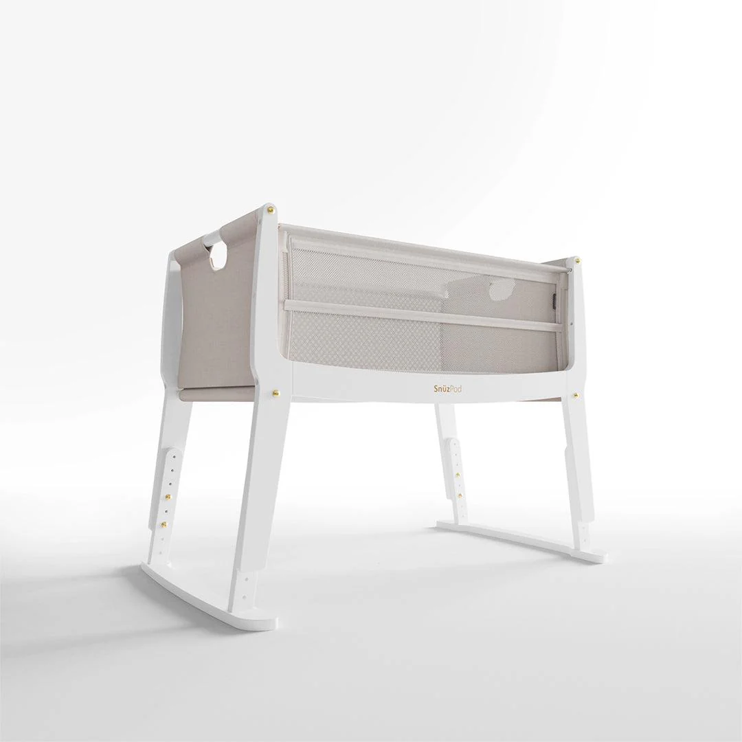 Snuz SnuzPod Studio Bedside Crib - Paris White - Image 8