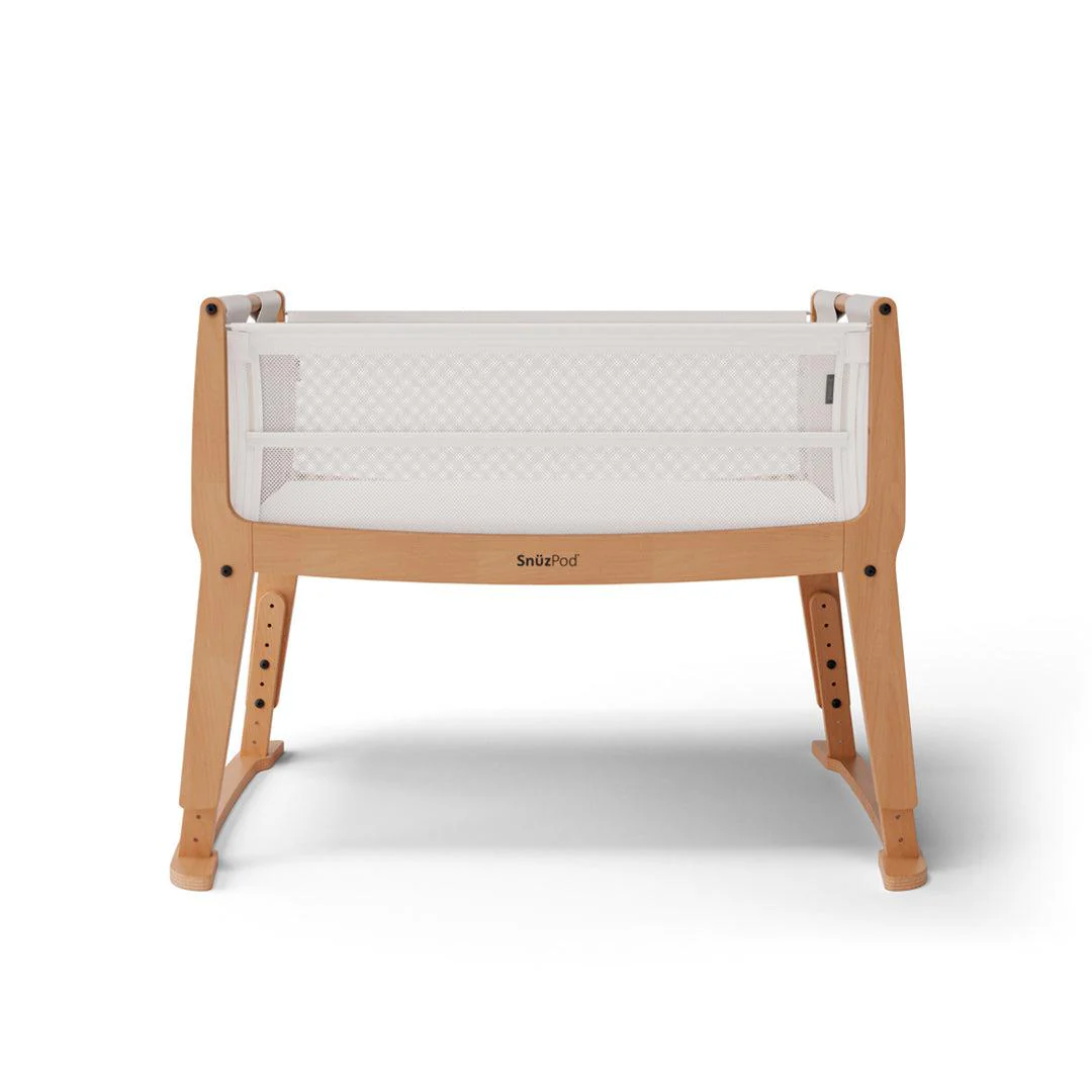 Snuz SnuzPod Studio Bedside Crib - Stockholm Natural