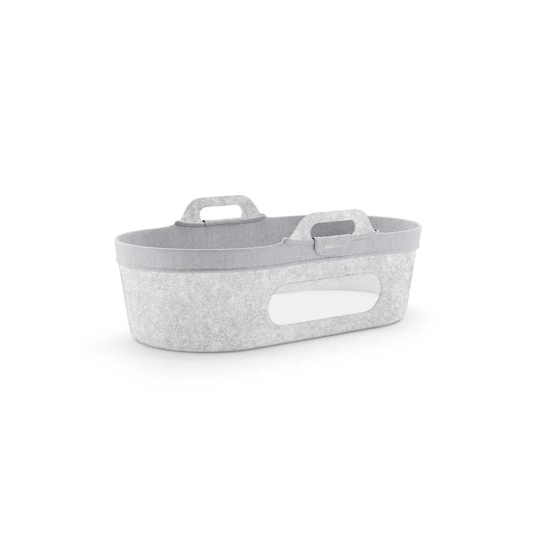 SnuzBaskit Moses Basket Liner - Dark Grey Marl - Image 4