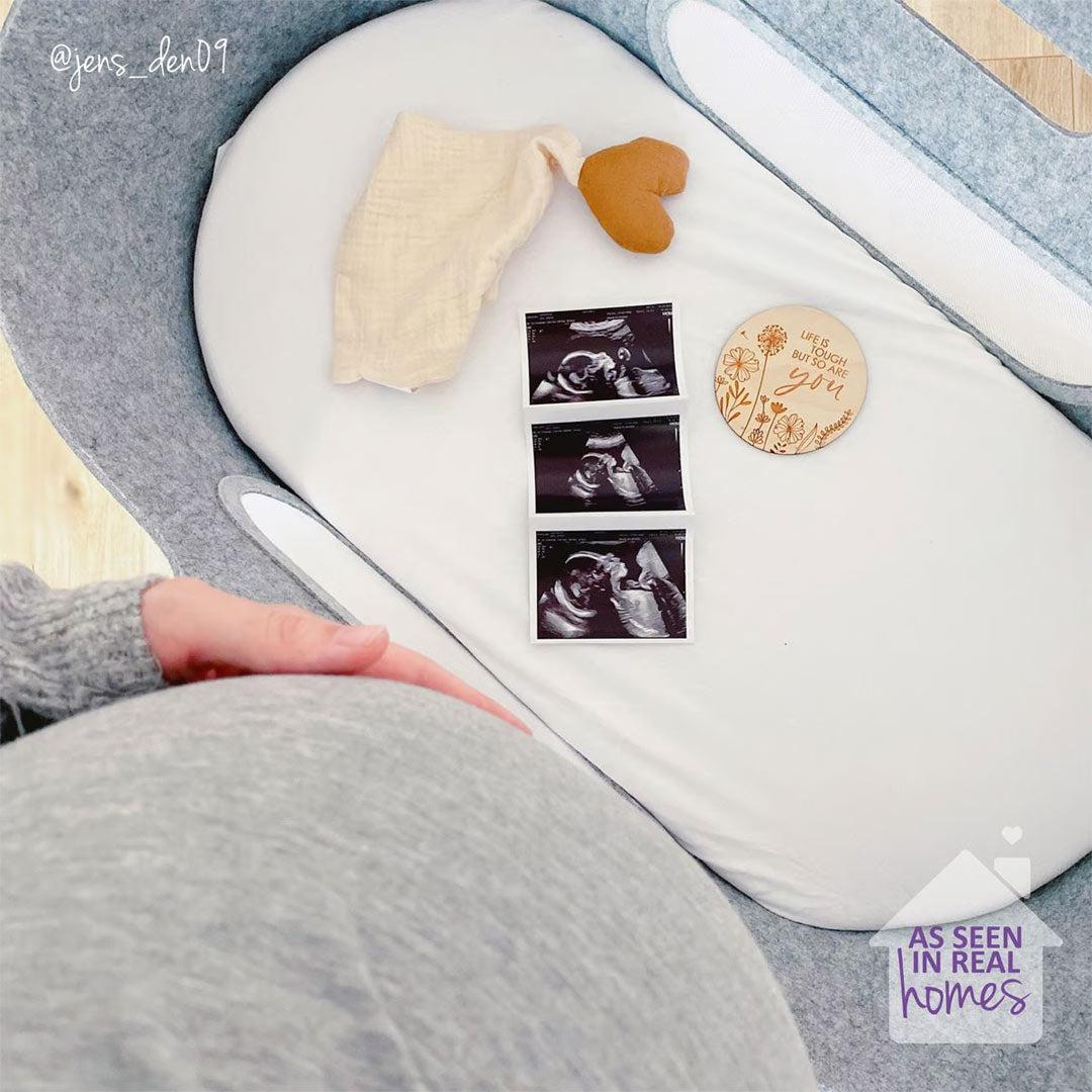 SnuzBaskit Natural Moses Basket Mattress - Image 2