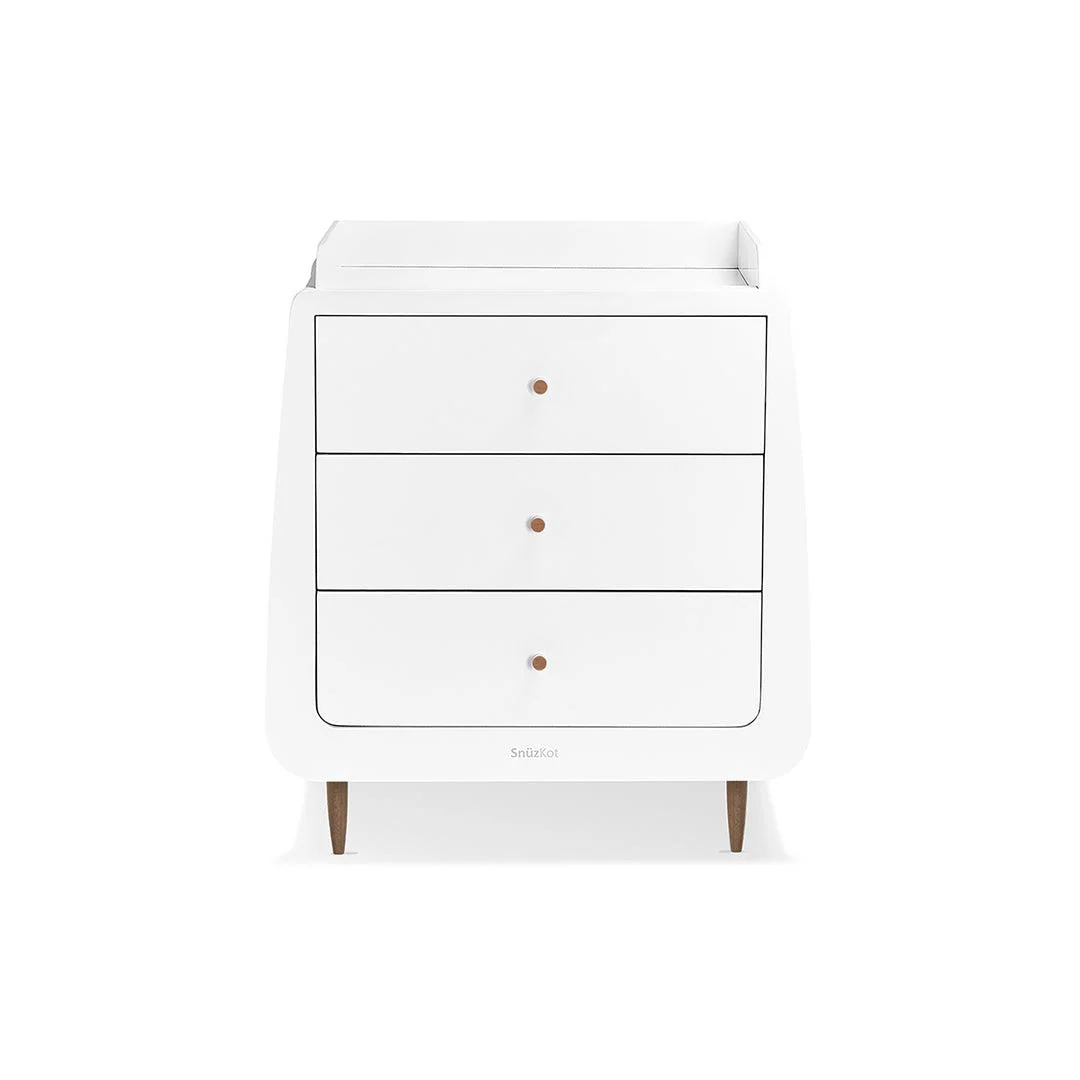 SnuzKot 2 Piece Nursery Furniture Set - The Natural Edit - Walnut - Image 7