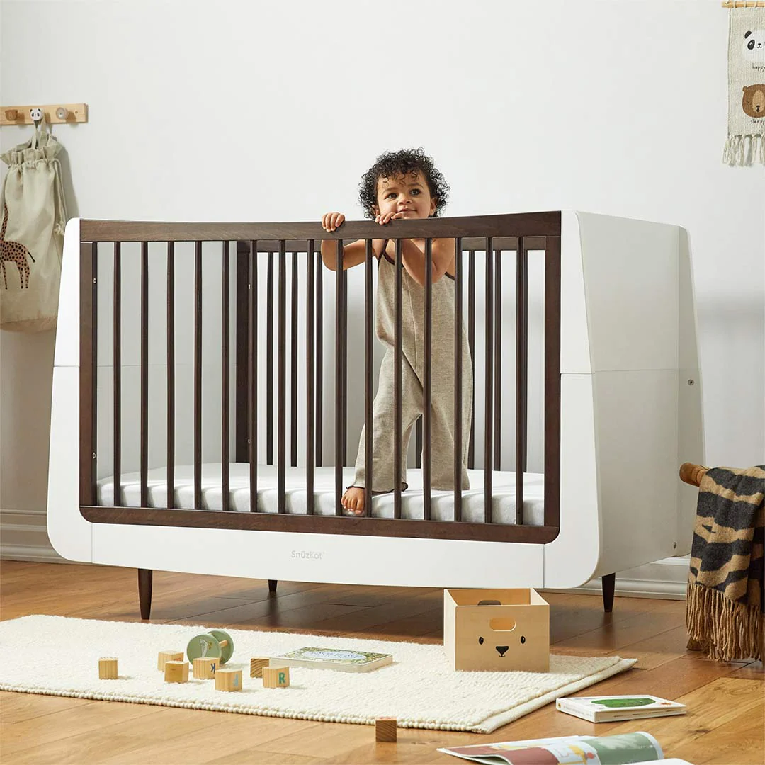 SnuzKot 3 Piece Nursery Furniture Set - The Natural Edit - Ebony - Image 2