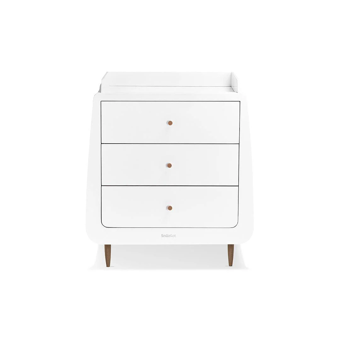 SnuzKot 3 Piece Nursery Furniture Set - The Natural Edit - Oak - Image 7