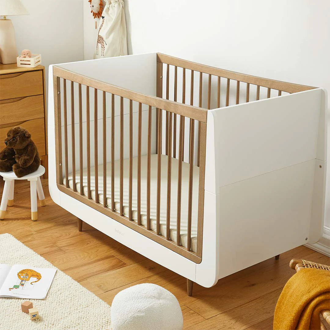 SnuzKot 3 Piece Nursery Furniture Set - The Natural Edit - Walnut - Image 4