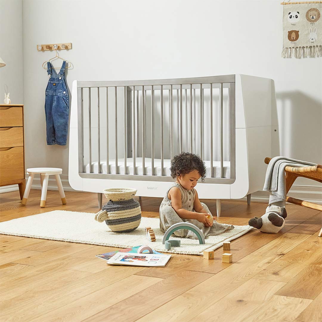 SnuzKot Cot Bed - The Natural Edit - Silver Birch - Image 6