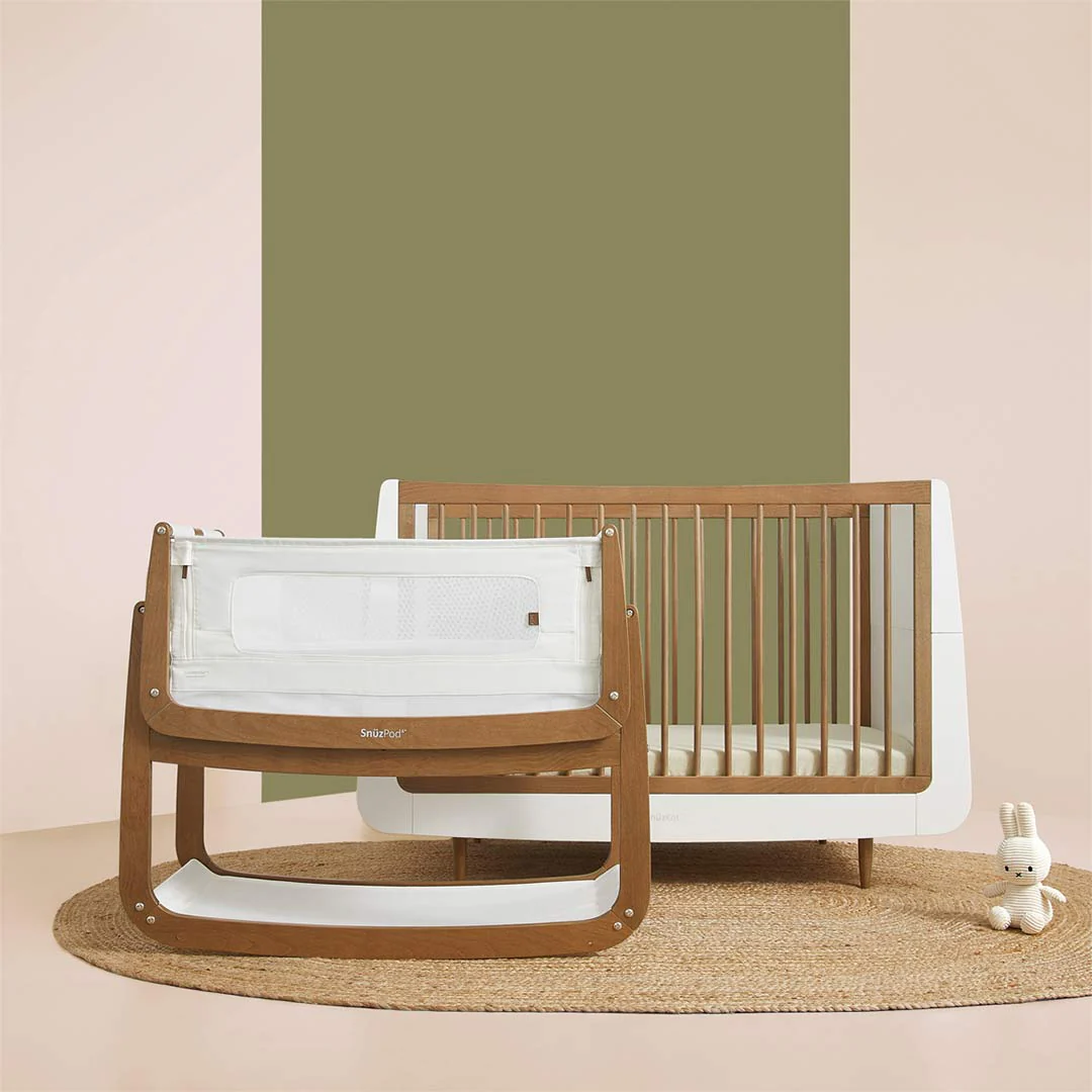 SnuzKot Cot Bed - The Natural Edit - Walnut - Image 3