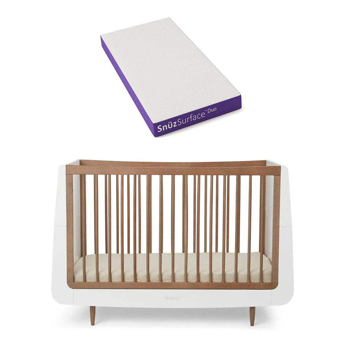 SnuzKot Cot Bed - The Natural Edit - Walnut - Image 9