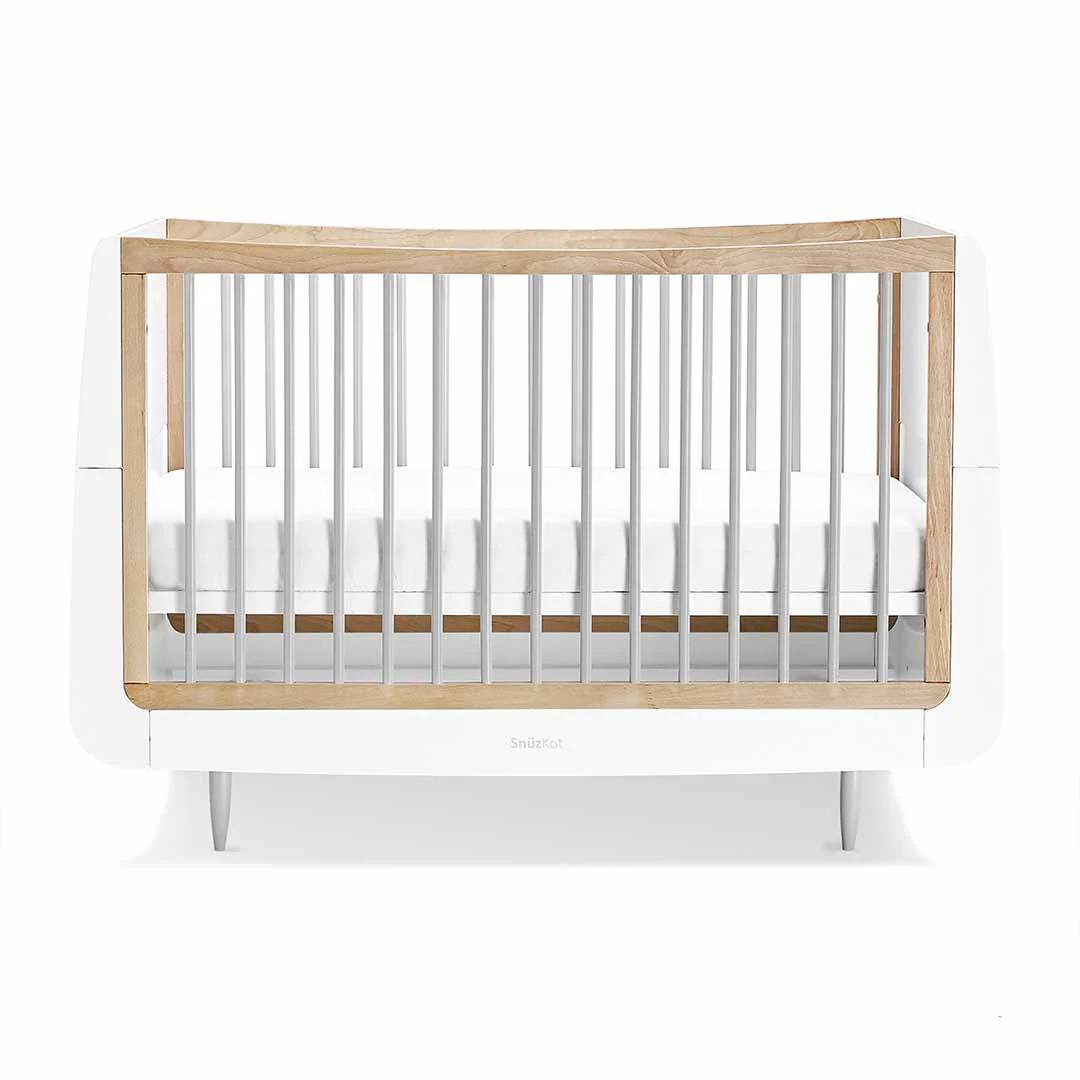SnuzKot Skandi 2 Piece Nursery Furniture Set - Grey - Image 4