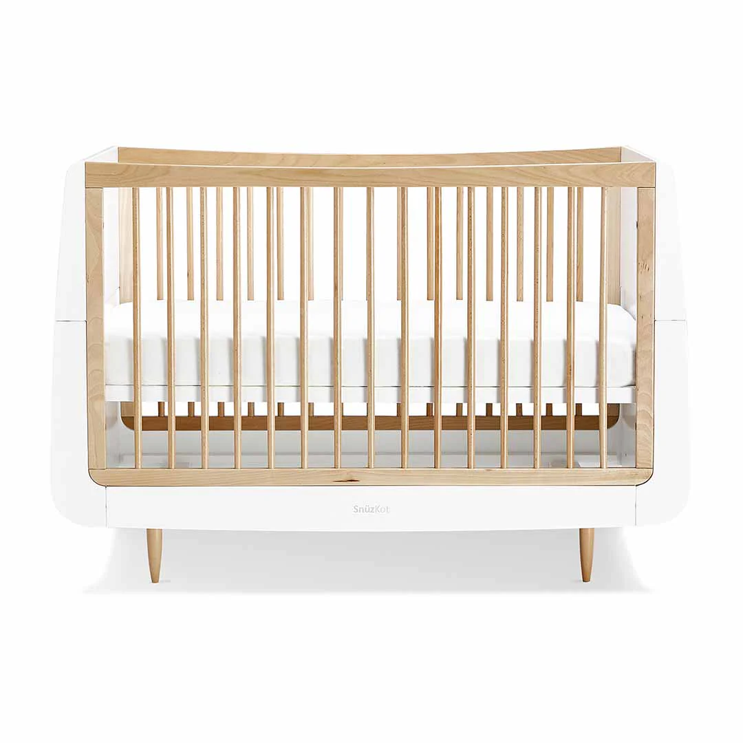 SnuzKot Skandi 2 Piece Nursery Furniture Set - Natural - Image 4