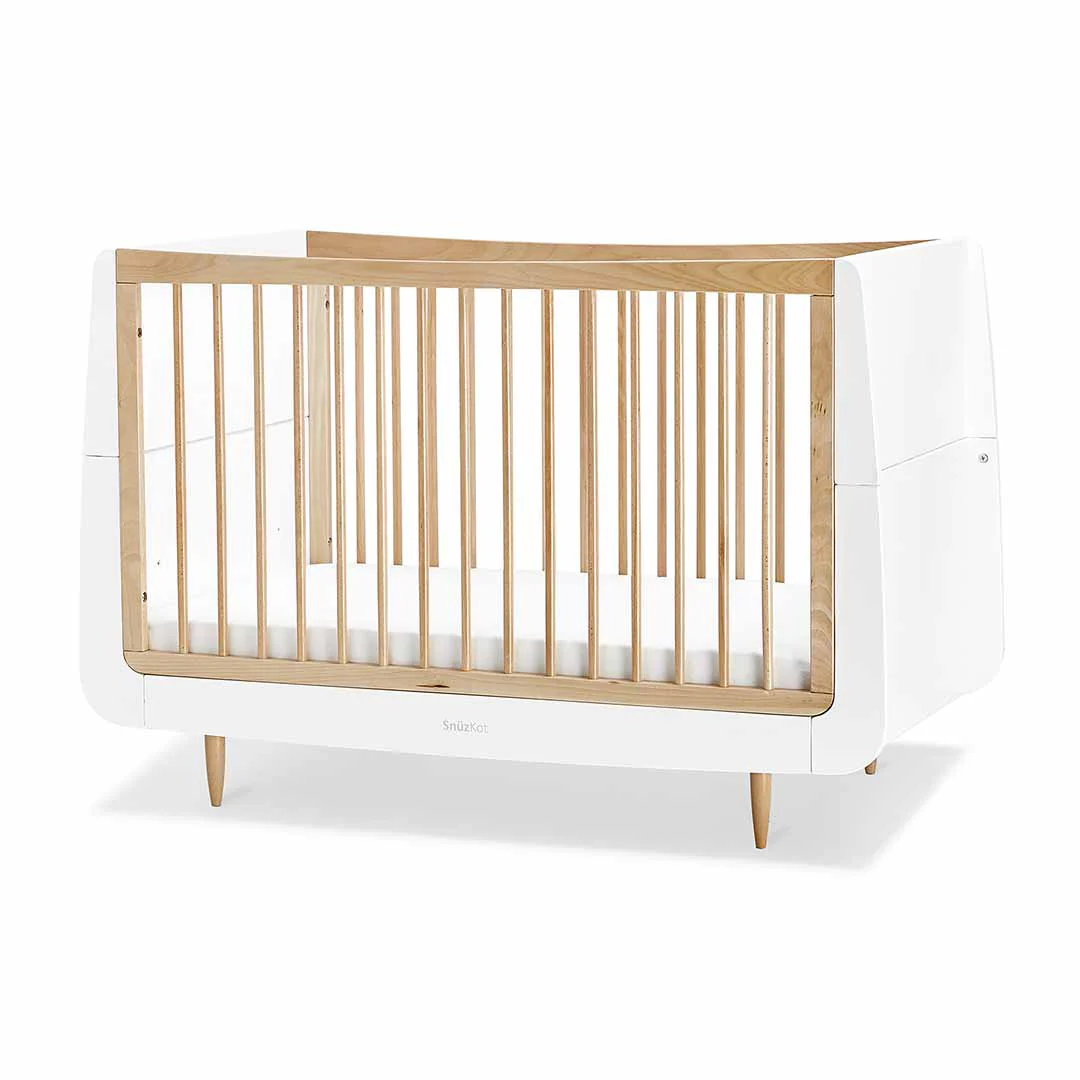 SnuzKot Skandi Cot Bed - Natural - Image 3