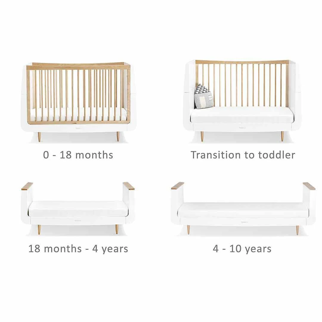 SnuzKot Skandi Cot Bed - Natural - Image 6