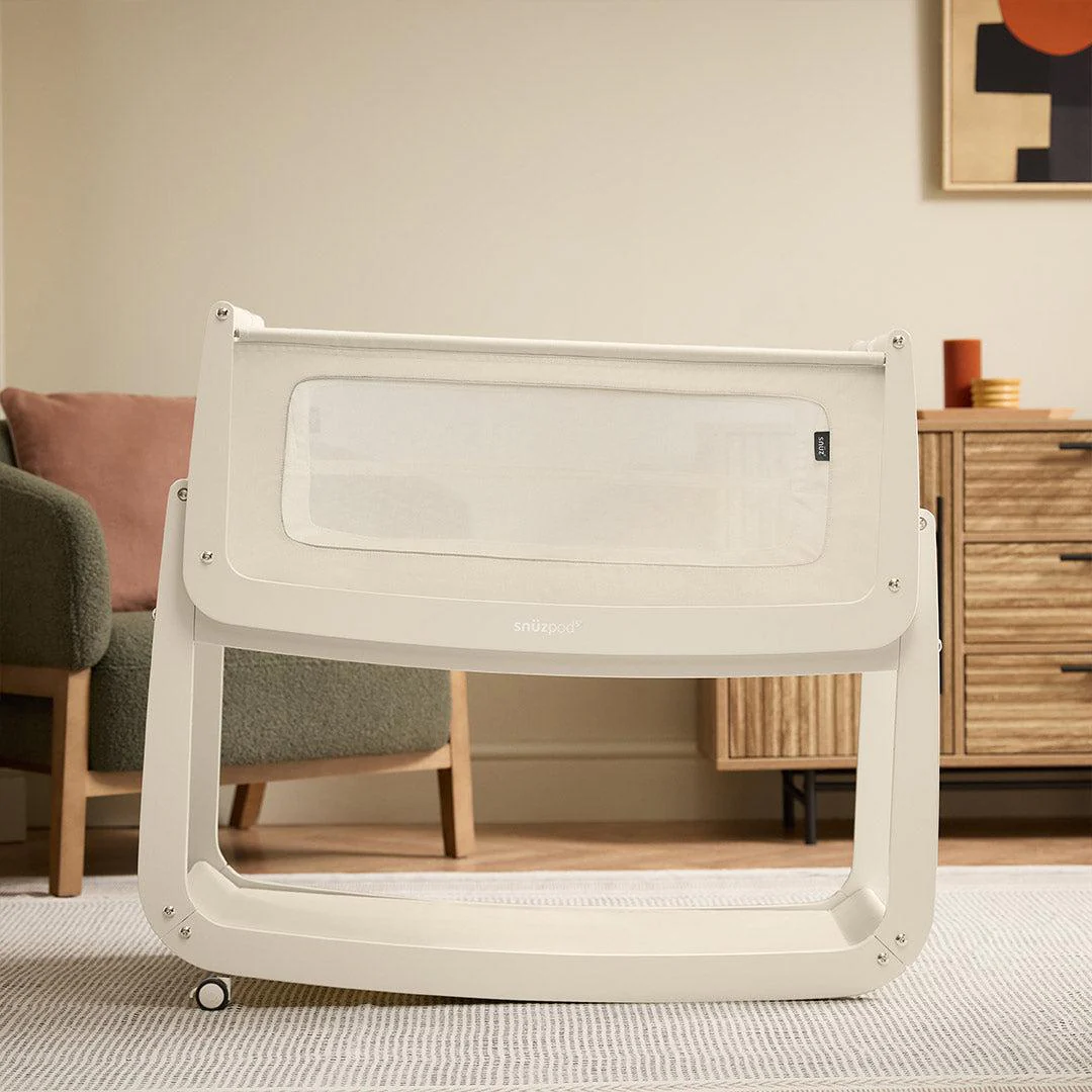 SnuzPod 5 Bedside Crib - Cashmere - Image 2