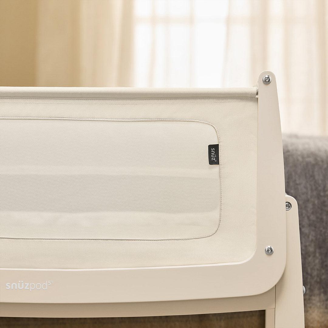SnuzPod 5 Bedside Crib - Cashmere - Image 7